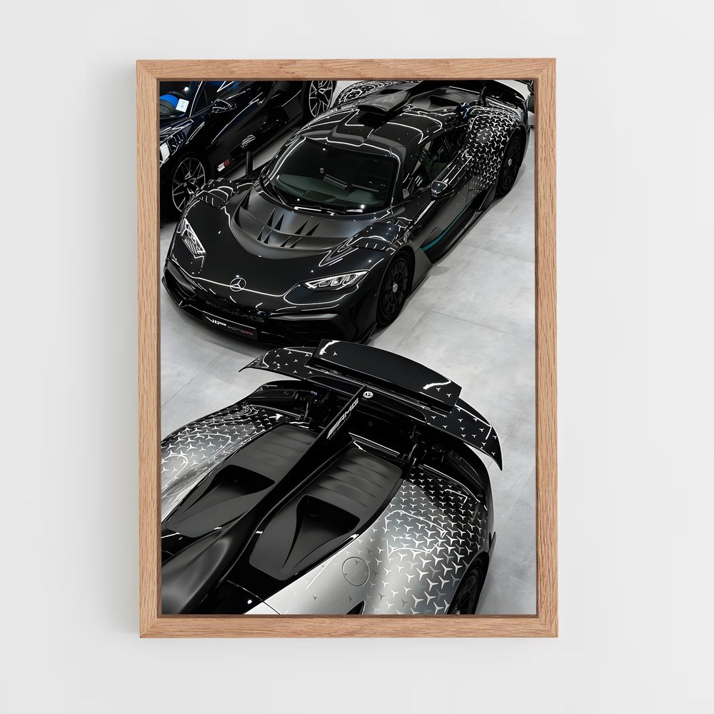 Poster splendide Amg one – affiche Mercedes (vue 4)